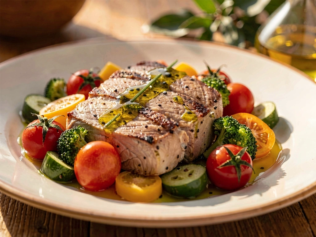 Plato mediterráneo equilibrado