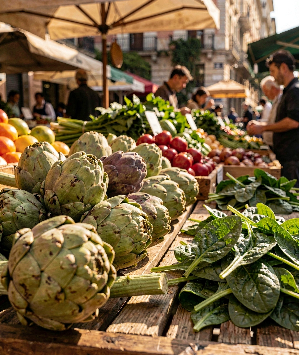 Productos de temporada en Madrid